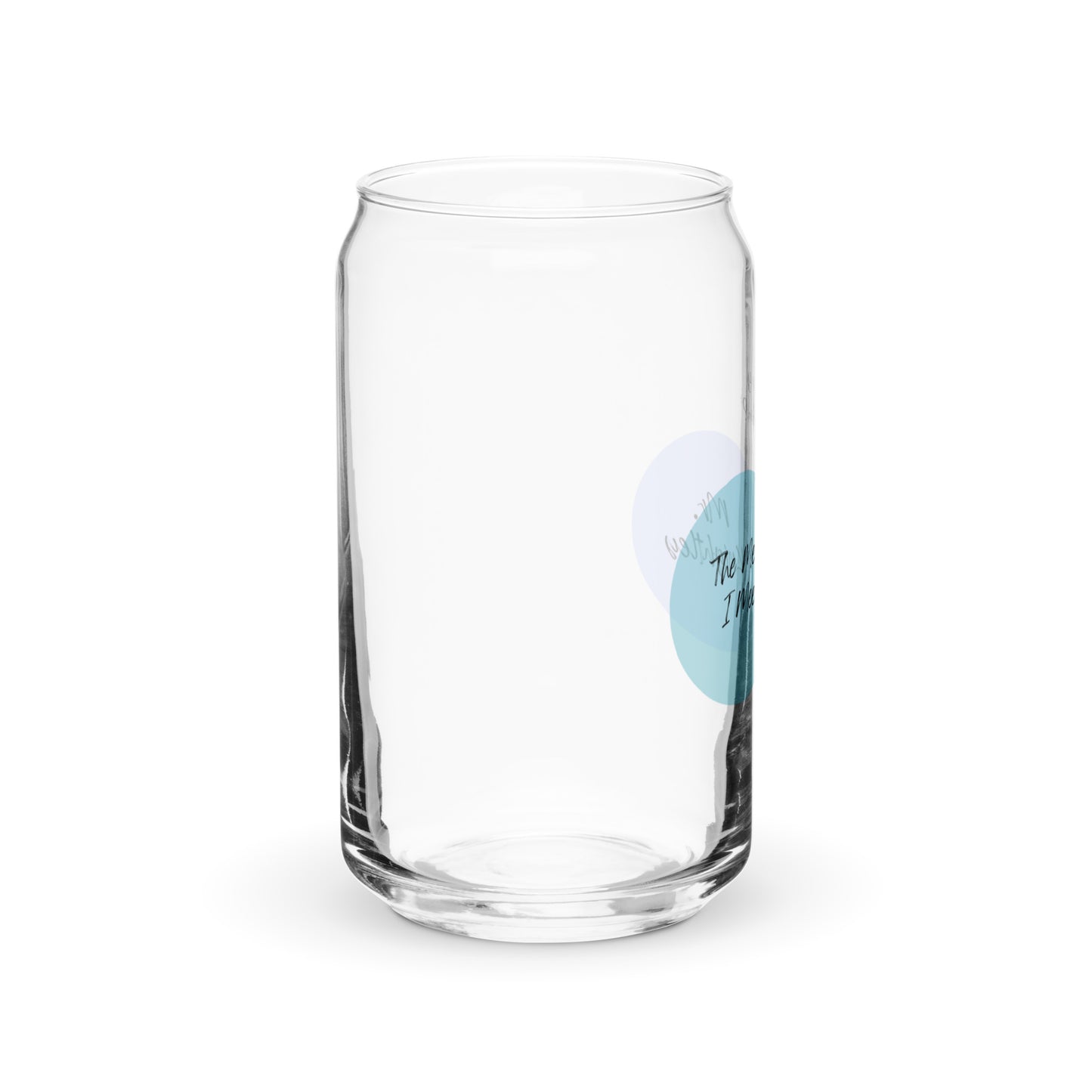 Can-shaped glass