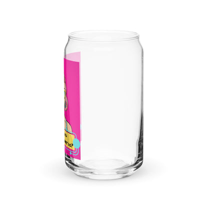 Can-shaped glass