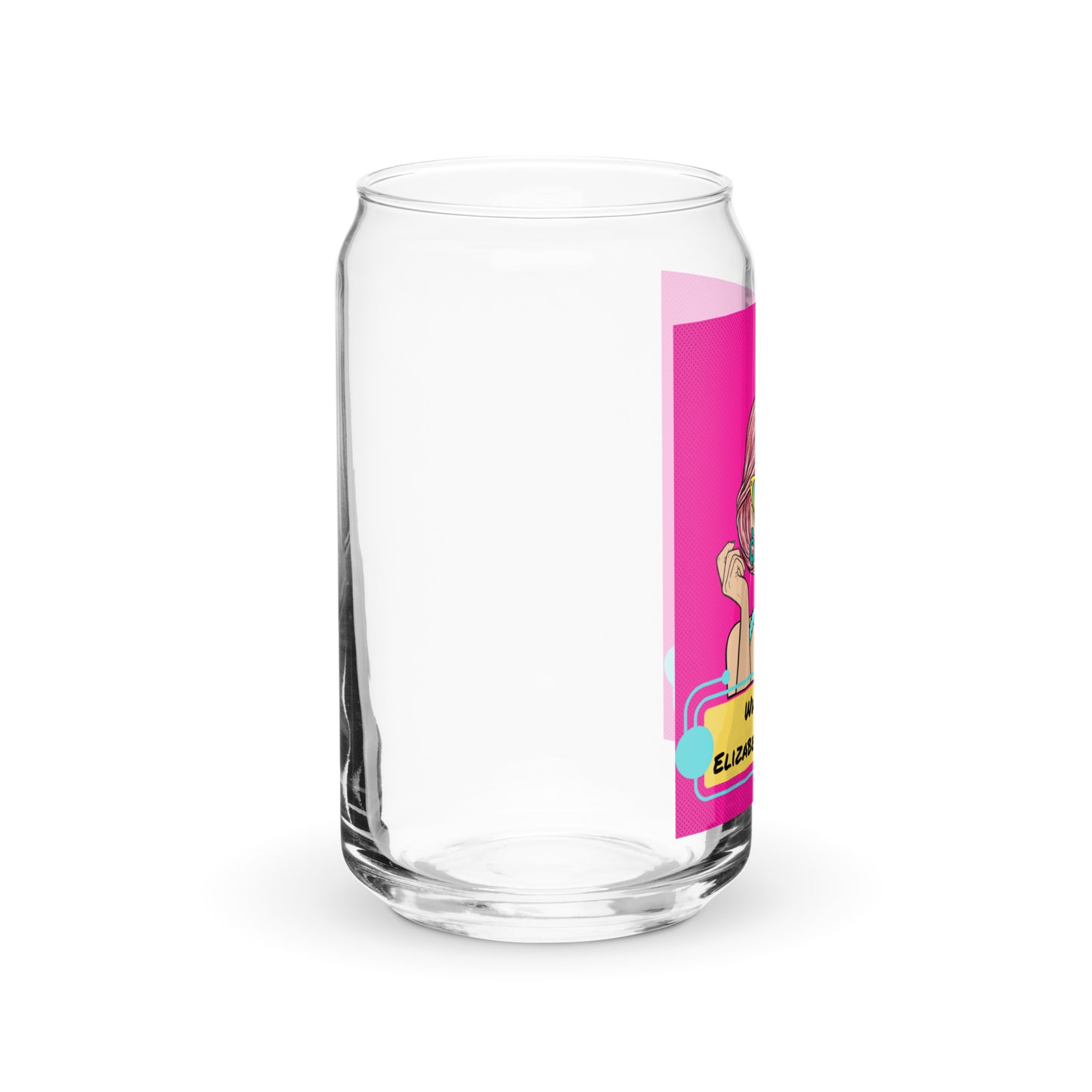 Can-shaped glass