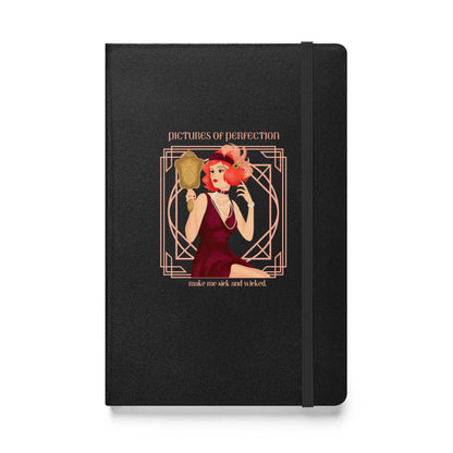 Pictures of Perfection  - Hardcover bound notebook