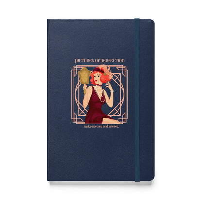 Pictures of Perfection  - Hardcover bound notebook