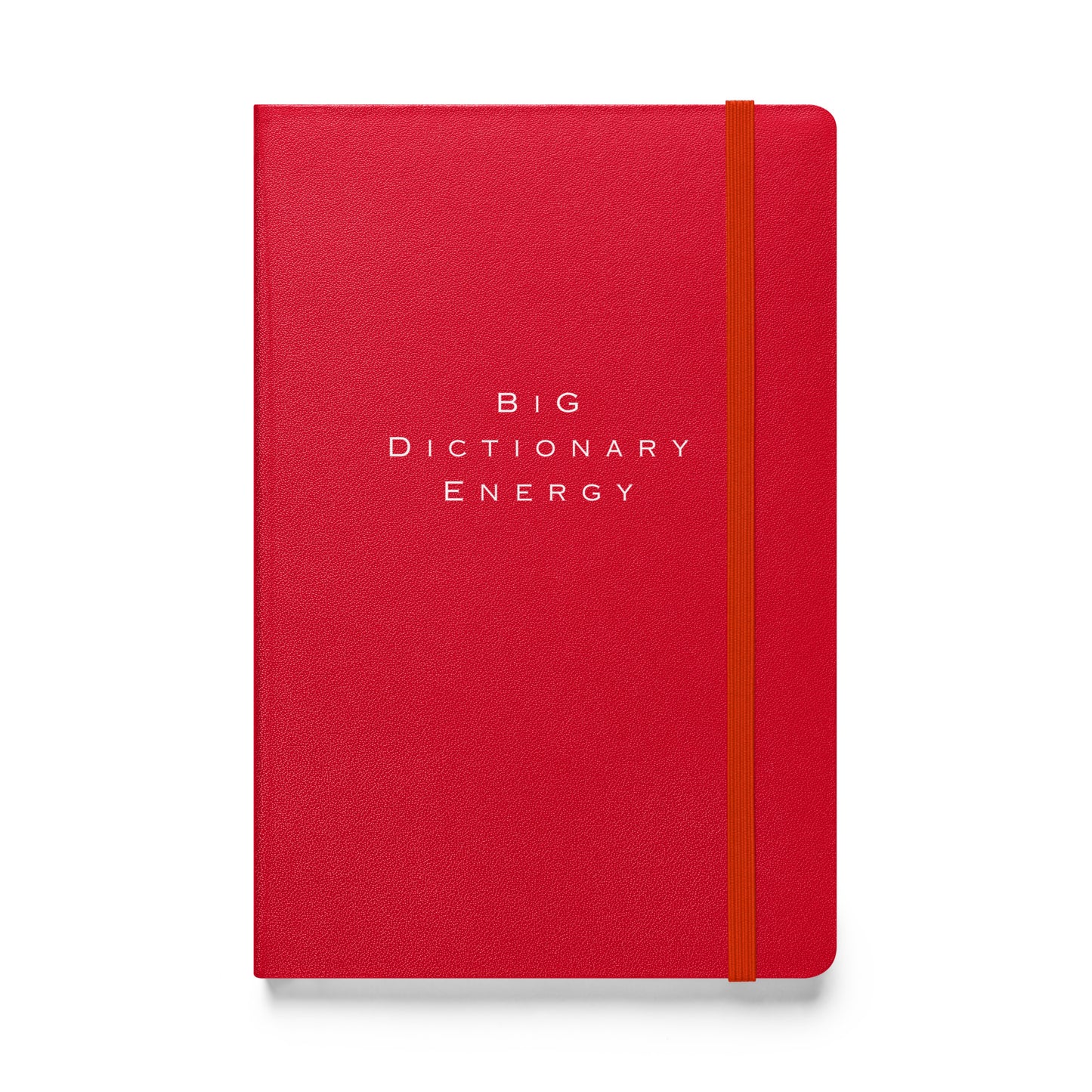 Hardcover bound notebook