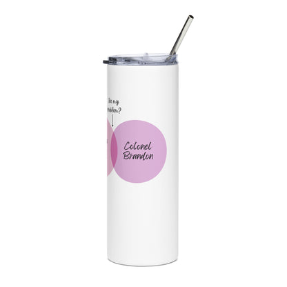 Venn Diagram Stainless steel tumbler