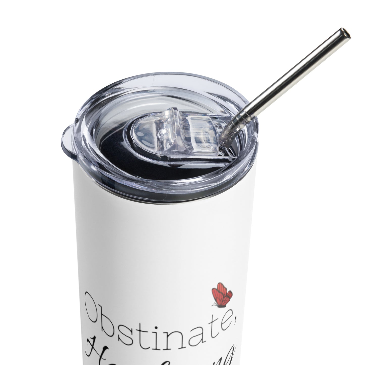 Obstinate, Headstrong Girl - Stainless steel tumbler