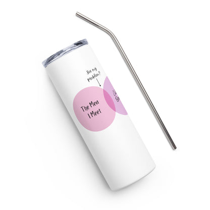 Venn Diagram Stainless steel tumbler