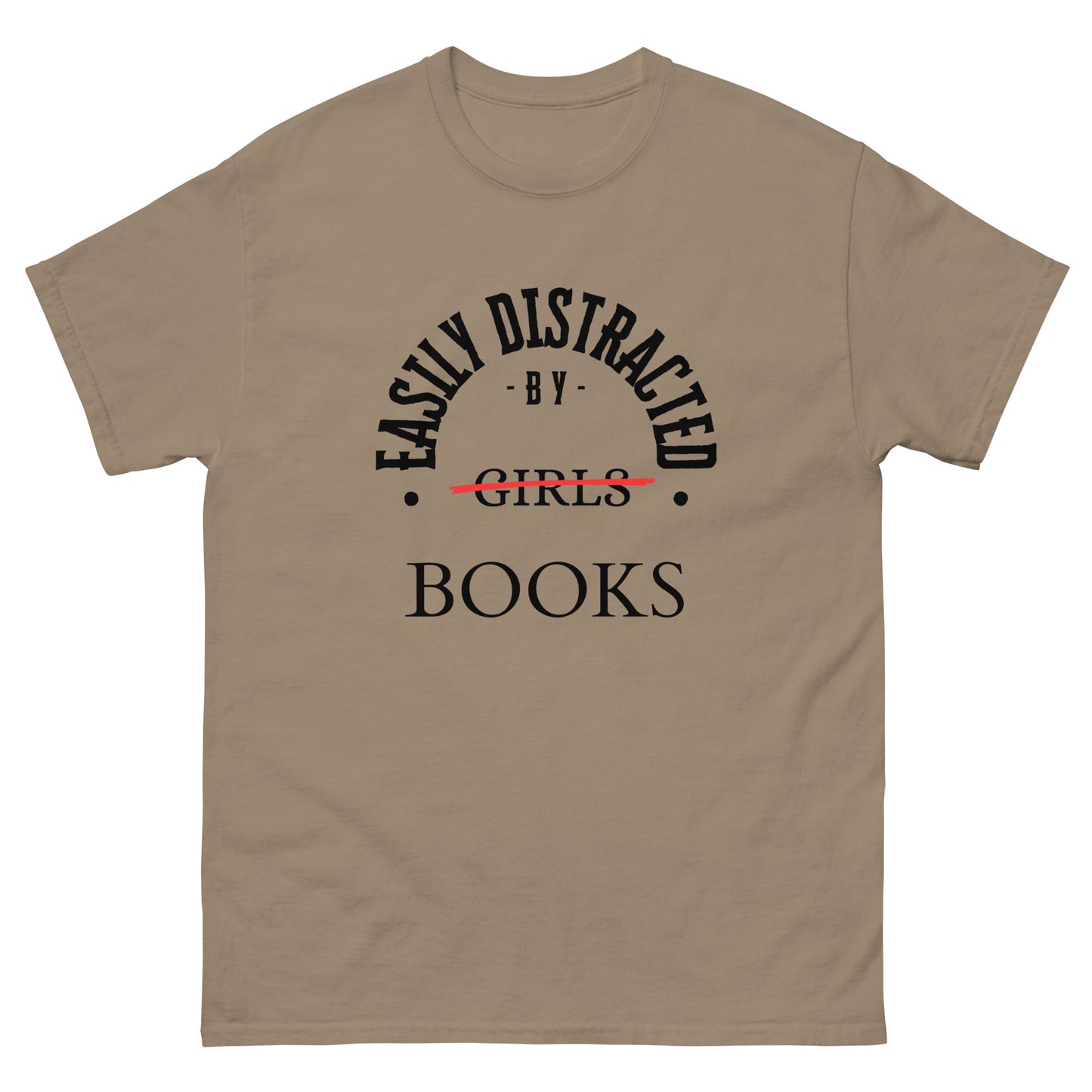 Easily Distracted By Books Classic tee