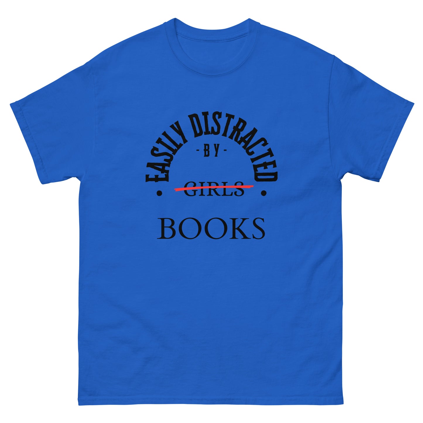 Easily Distracted By Books Classic tee