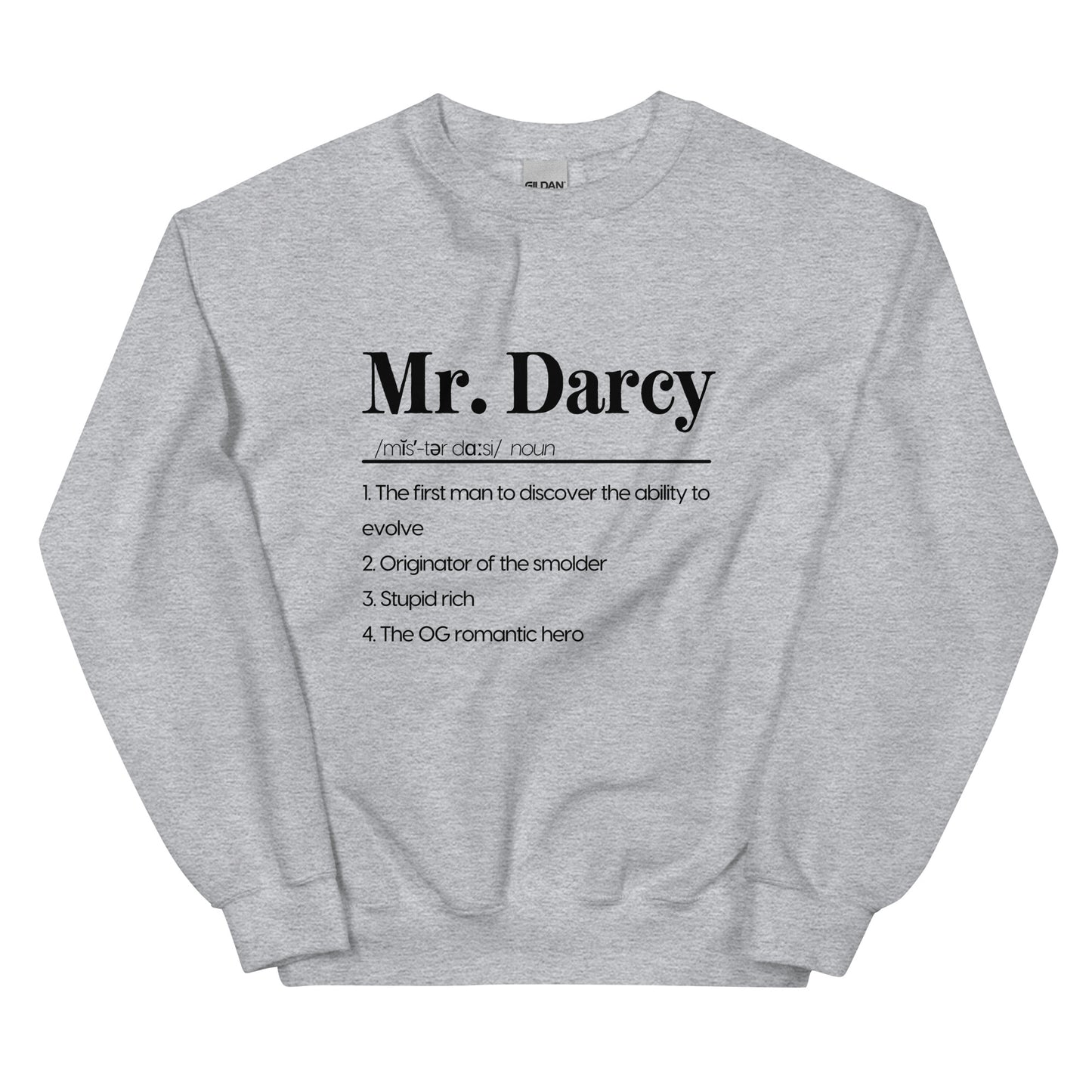 Darcy Definitions Unisex Sweatshirt