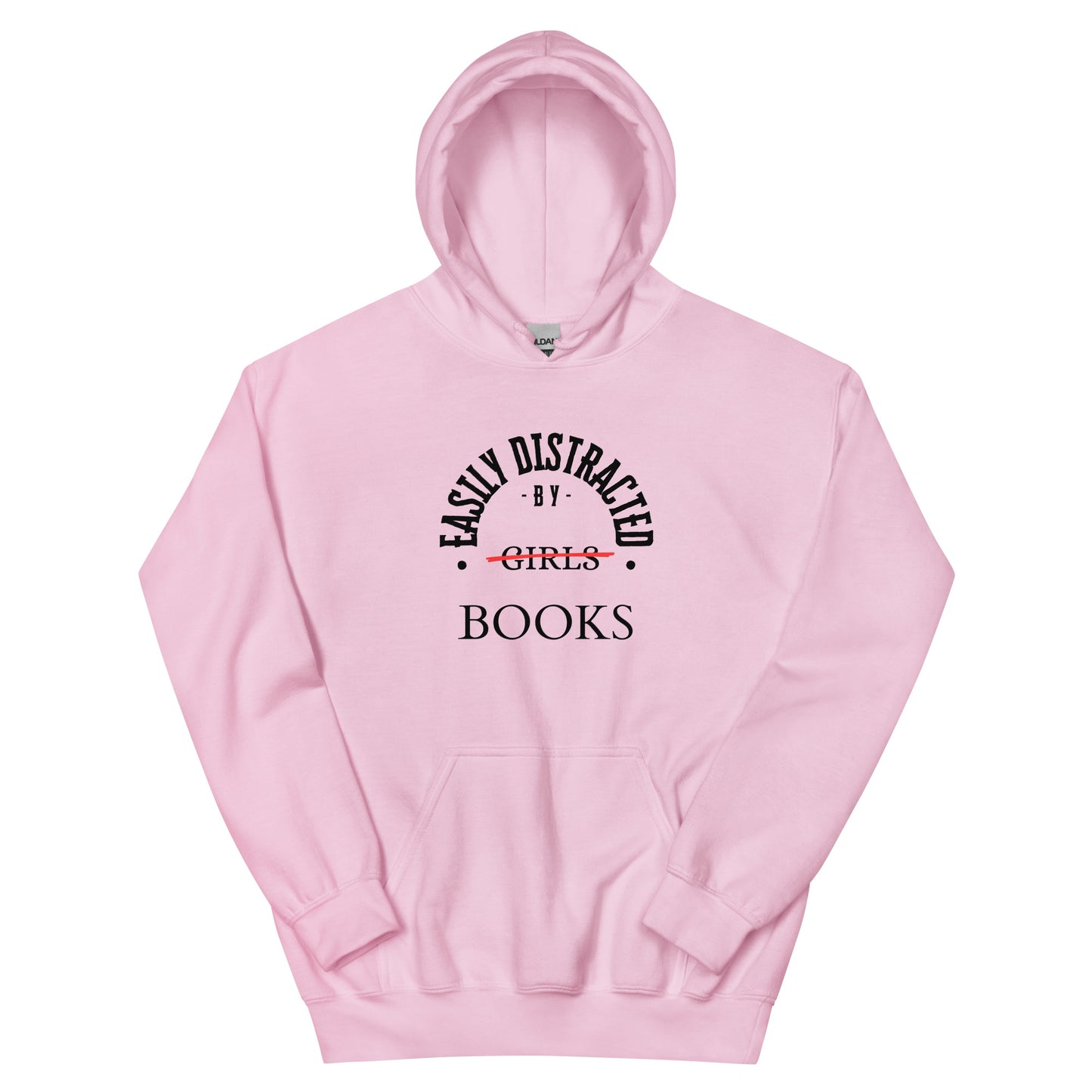 Easily Distracted By Books Hoodie