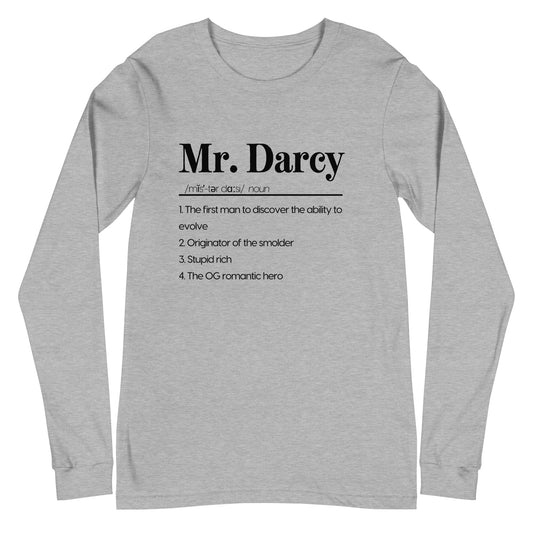 Darcy Definitions Unisex Long Sleeve Tee