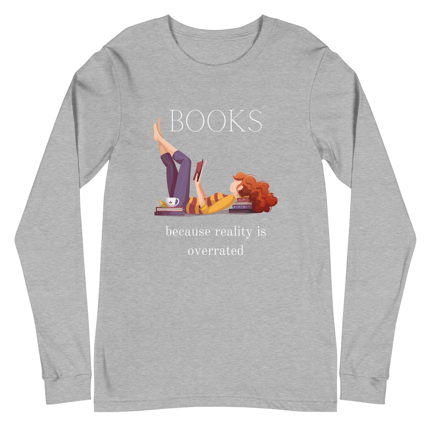 Book Lovers Unisex Long Sleeve Tee