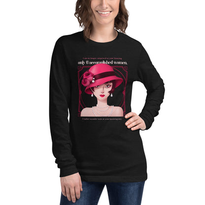 Art Deco - Accomplished Women Unisex Long Sleeve Tee