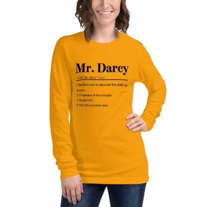 Darcy Definitions Unisex Long Sleeve Tee