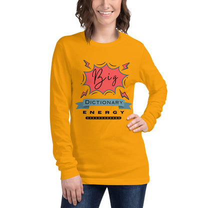 Big Dictionary Unisex Long Sleeve Tee