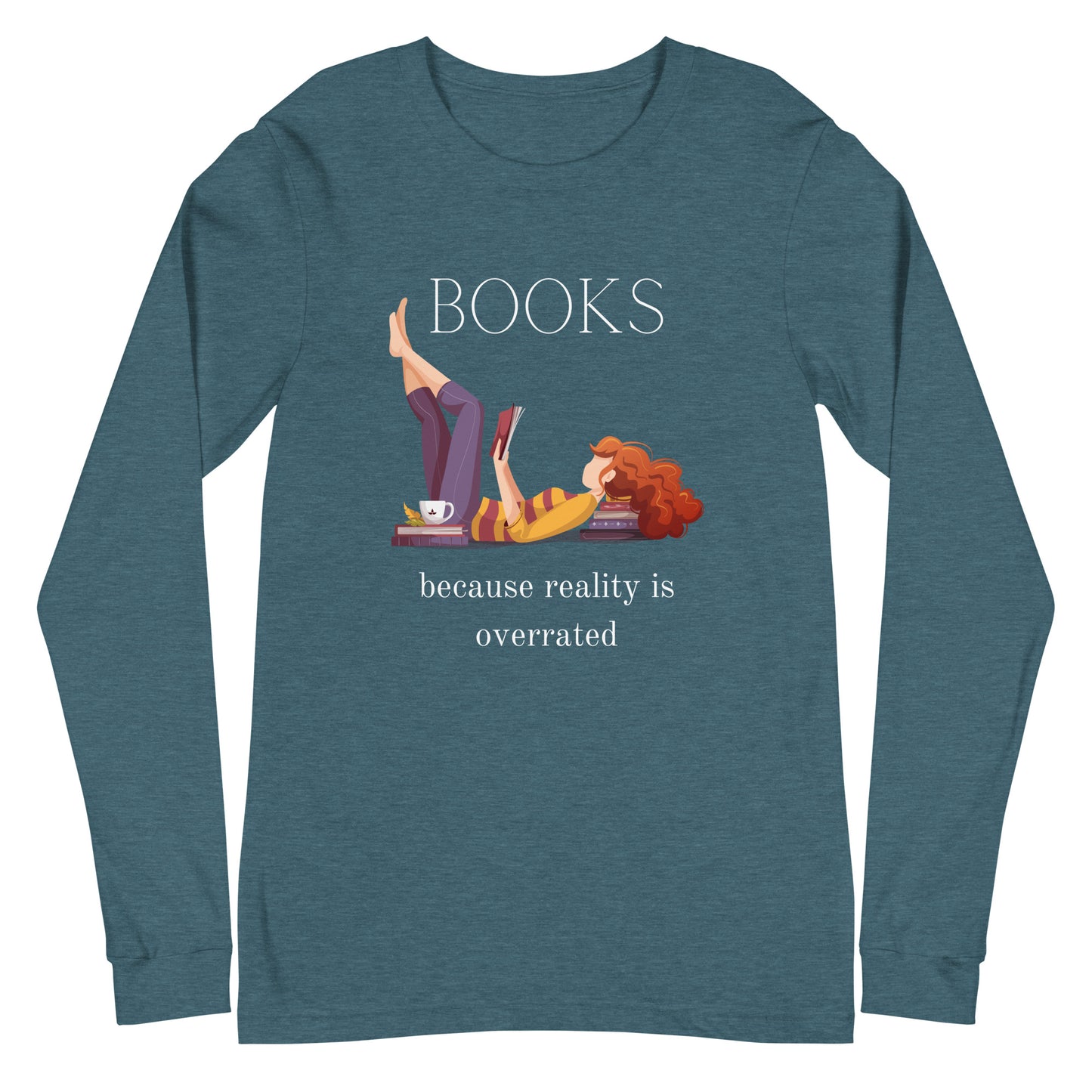 Book Lovers Unisex Long Sleeve Tee