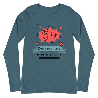 Big Dictionary Unisex Long Sleeve Tee