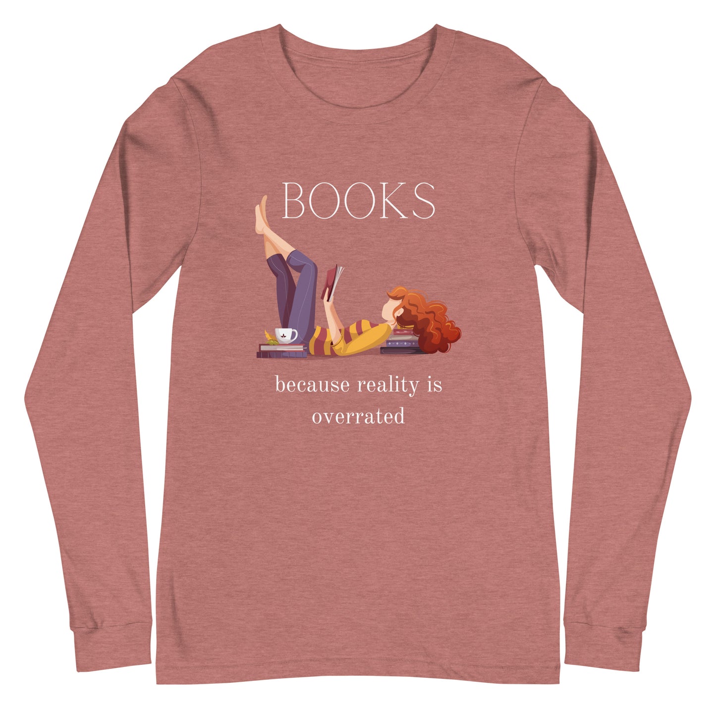 Book Lovers Unisex Long Sleeve Tee