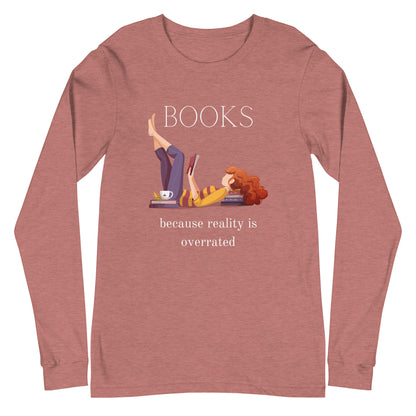 Book Lovers Unisex Long Sleeve Tee