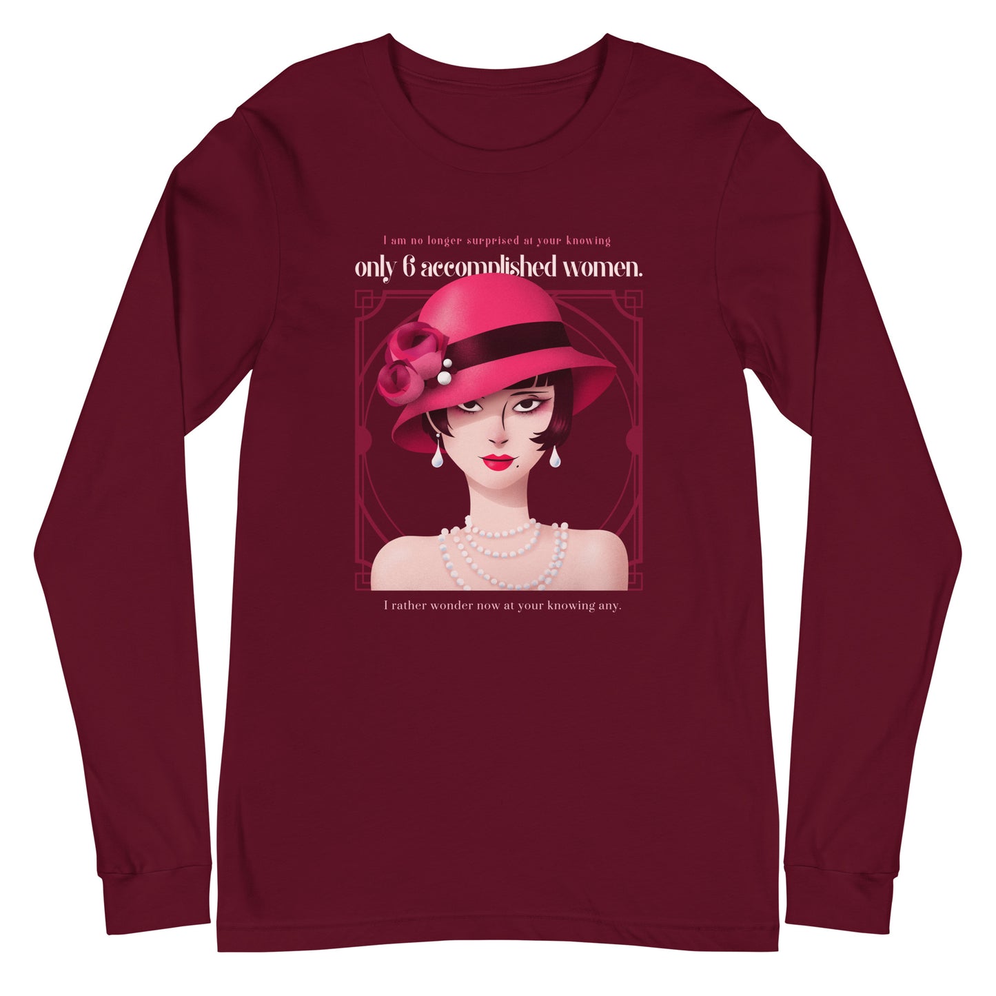 Art Deco - Accomplished Women Unisex Long Sleeve Tee