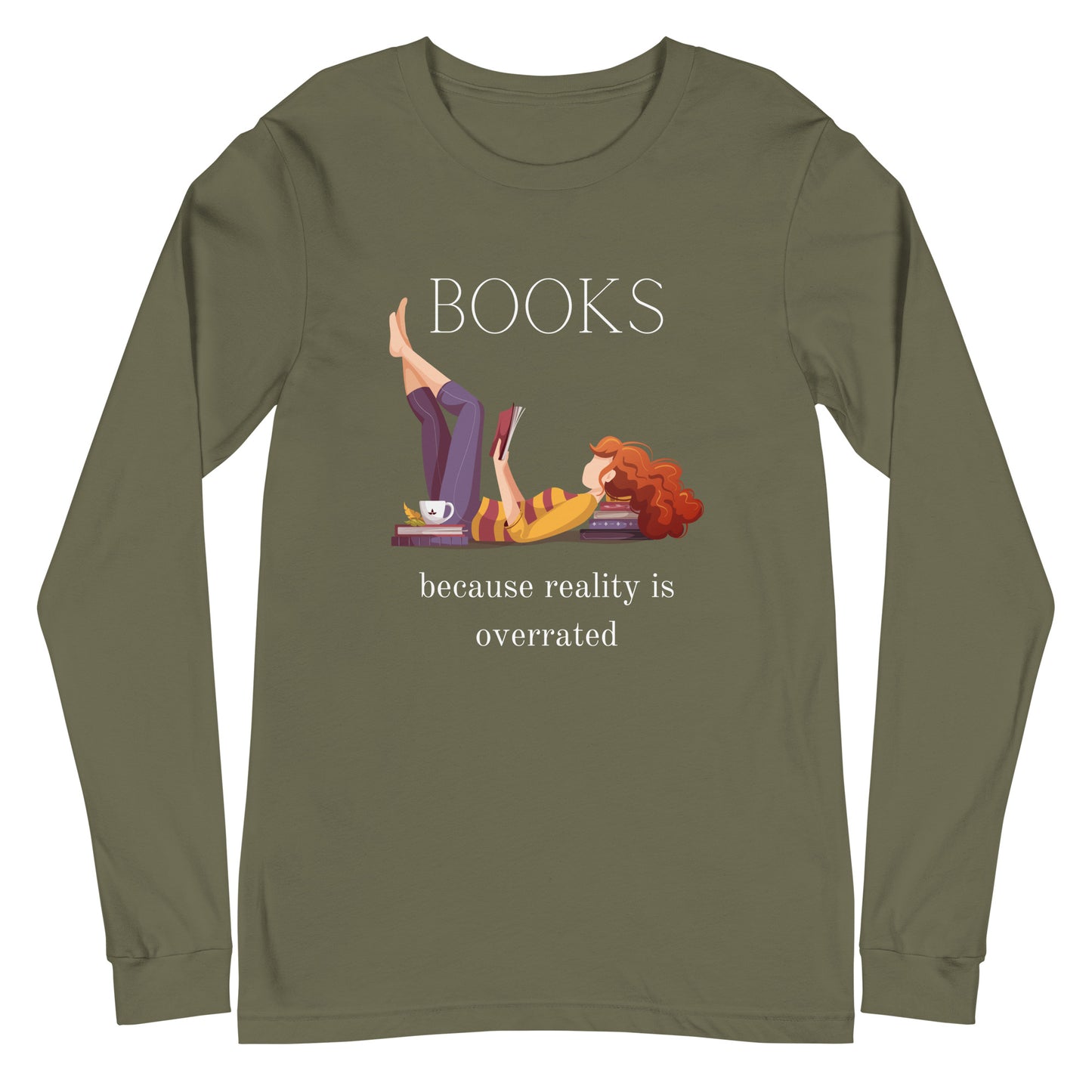 Book Lovers Unisex Long Sleeve Tee