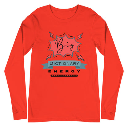 Big Dictionary Unisex Long Sleeve Tee