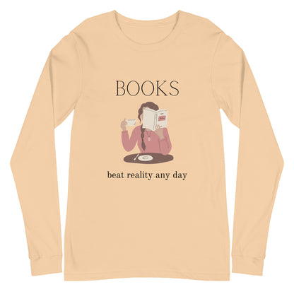 Book Lovers Unisex Long Sleeve Tee