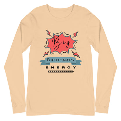 Big Dictionary Unisex Long Sleeve Tee