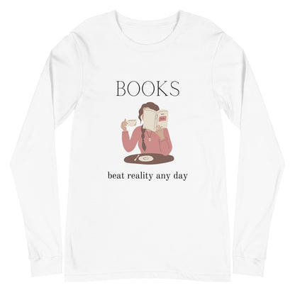 Book Lovers Unisex Long Sleeve Tee