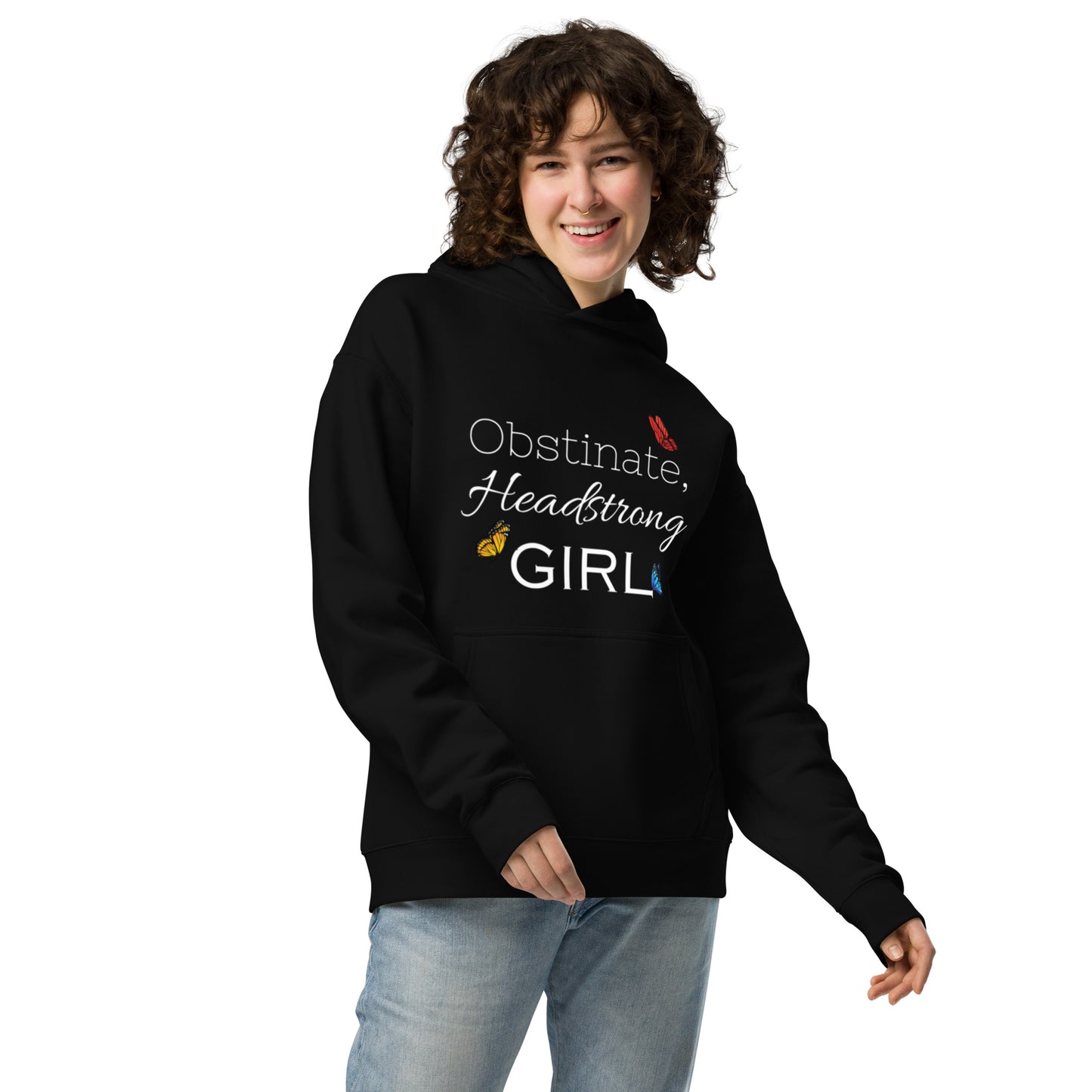 Obstinate, Headstrong Girl Unisex oversized hoodie