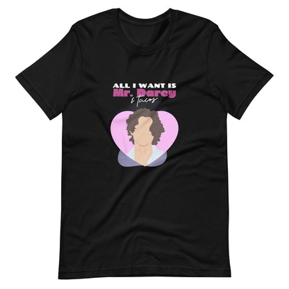 Mr. Darcy & Tacos Unisex t-shirt