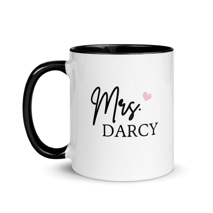 Mrs. Darcy, Mug with Color Inside