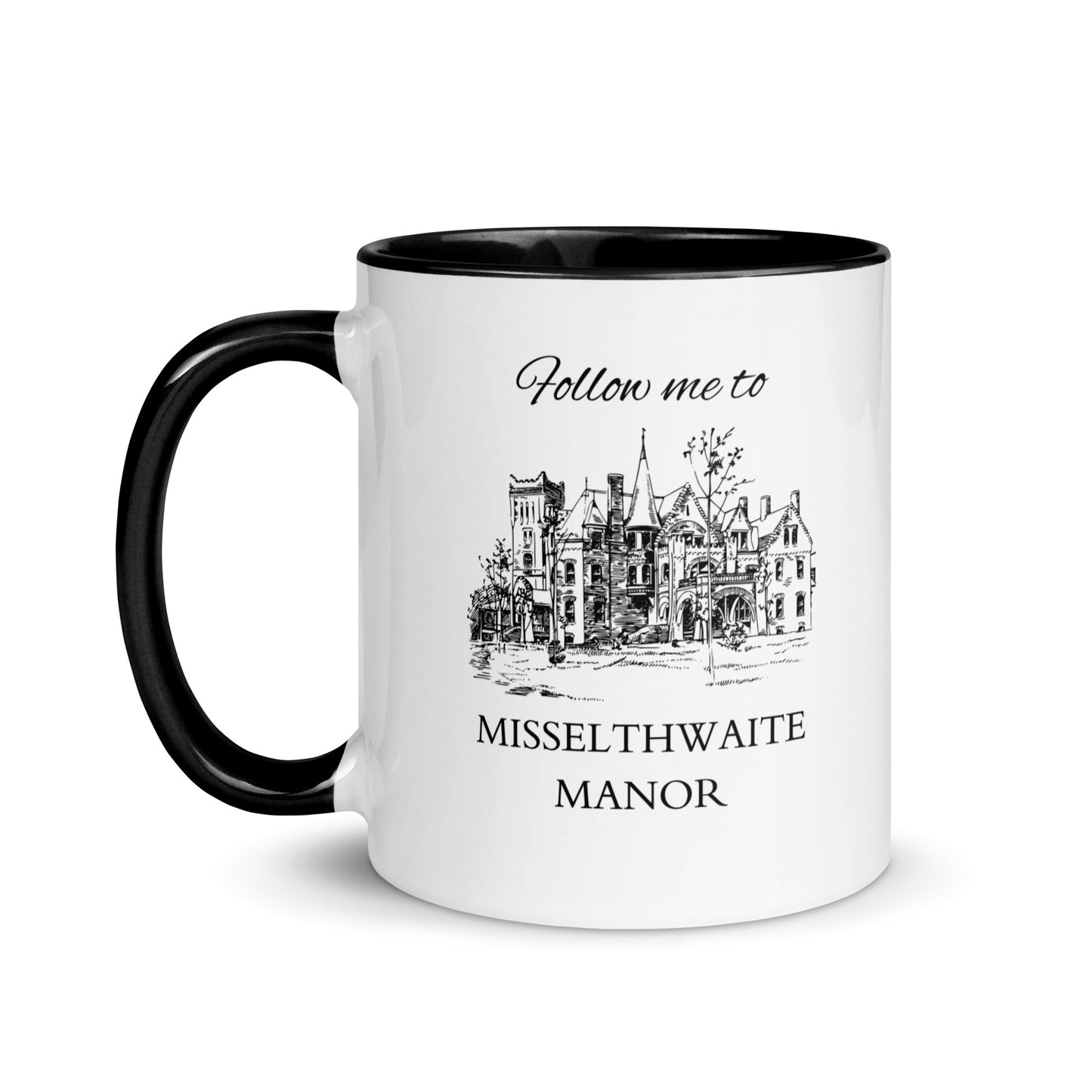 Follow me to Misselthwaite Manor, Mug with Color Inside