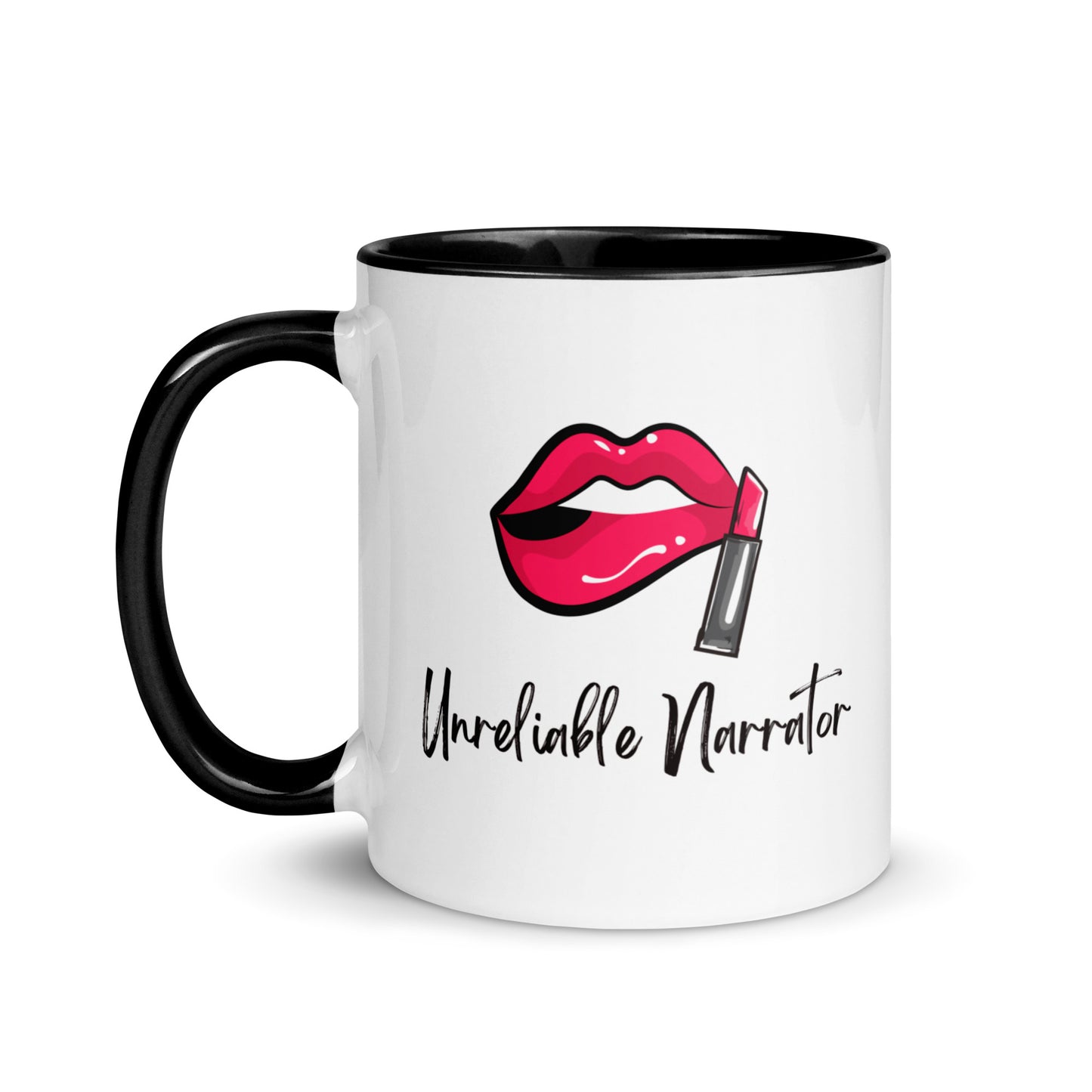 Unreliable Narrator, Mug with Color Inside