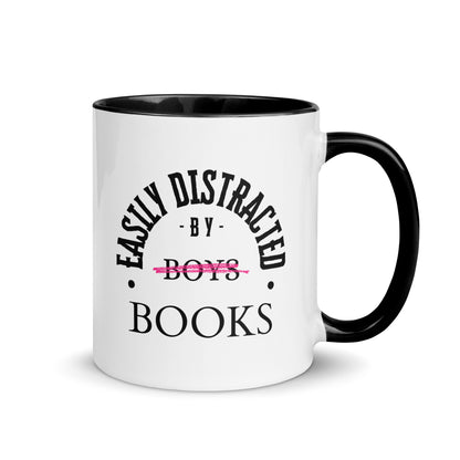 Easily Distracted By Books Mug