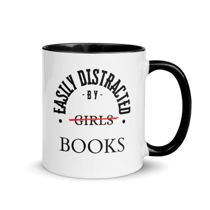 Easily Distracted By Books Mug