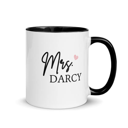 Mrs. Darcy, Mug with Color Inside