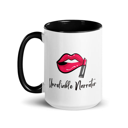 Unreliable Narrator, Mug with Color Inside