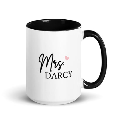 Mrs. Darcy, Mug with Color Inside