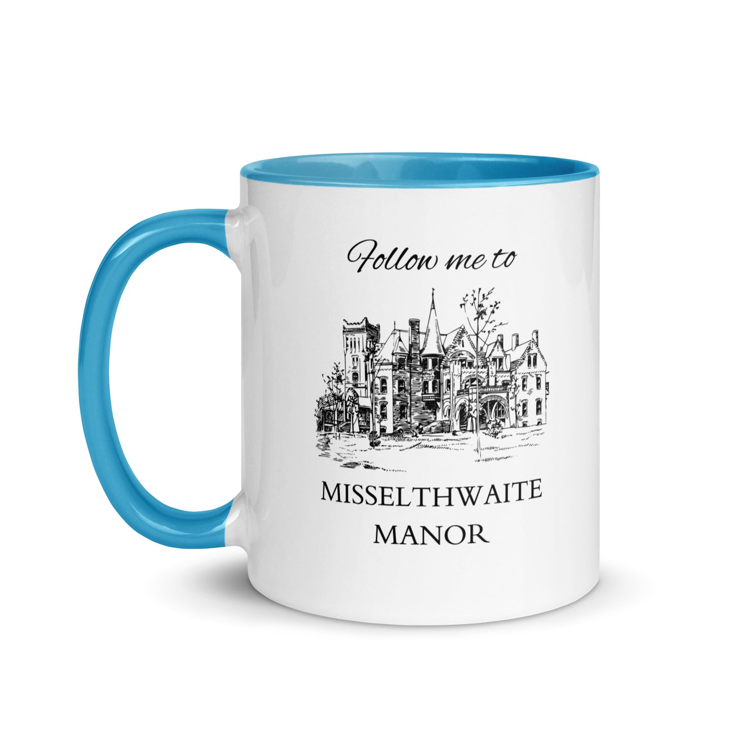 Follow me to Misselthwaite Manor, Mug with Color Inside