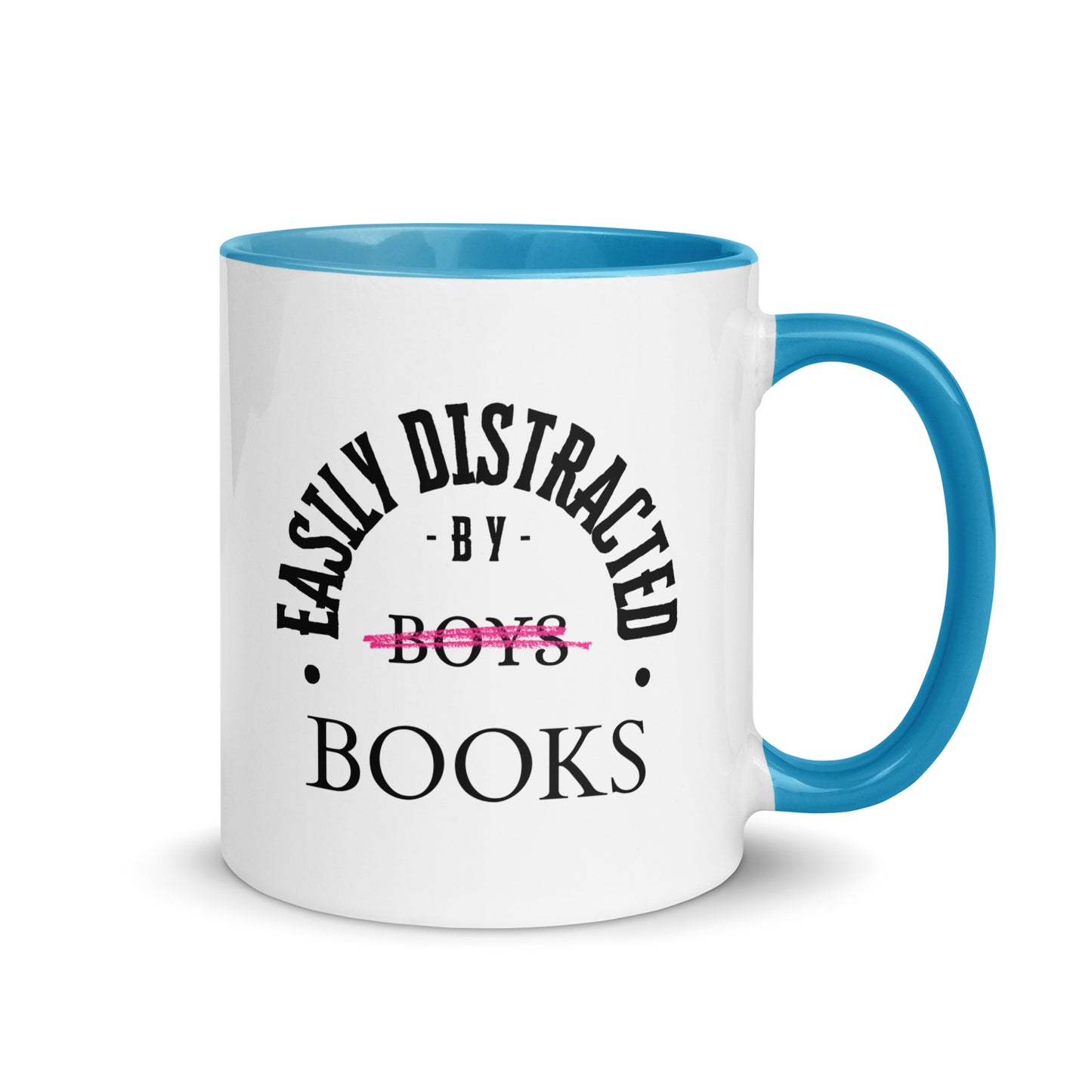 Easily Distracted By Books Mug