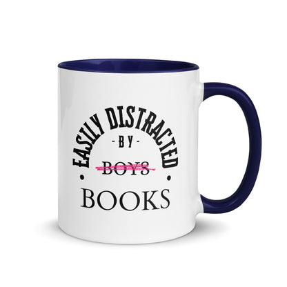 Easily Distracted By Books Mug