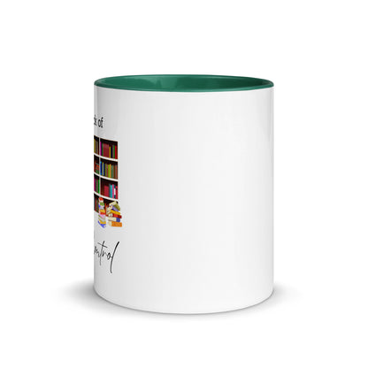 Total lack of shelf control Mug with Color Inside