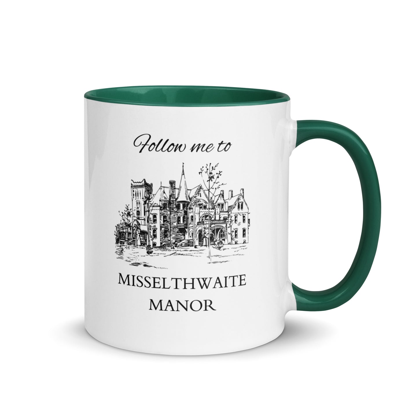 Follow me to Misselthwaite Manor, Mug with Color Inside