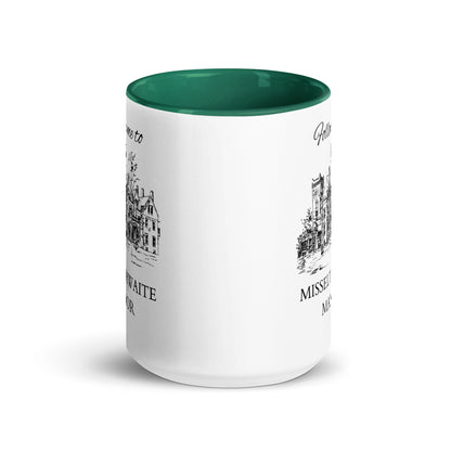 Follow me to Misselthwaite Manor, Mug with Color Inside