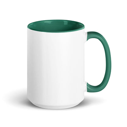 Total lack of shelf control Mug with Color Inside