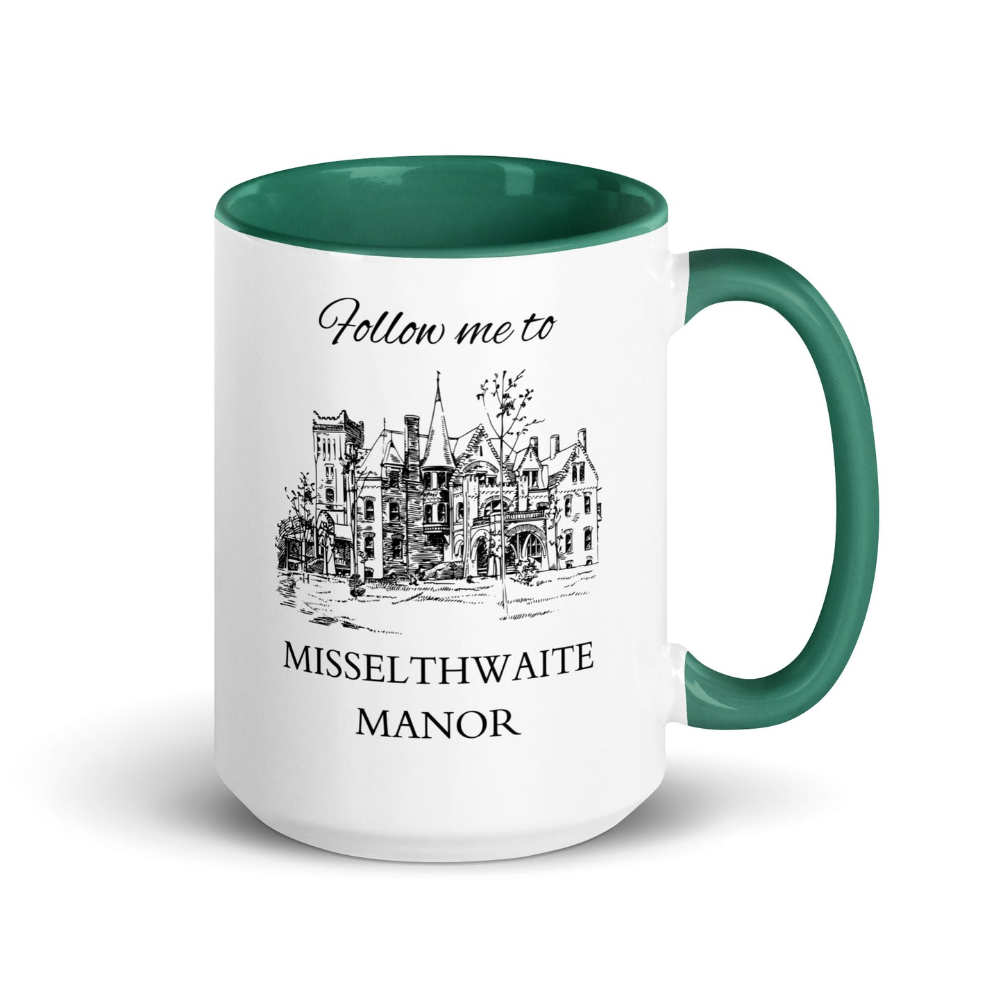 Follow me to Misselthwaite Manor, Mug with Color Inside