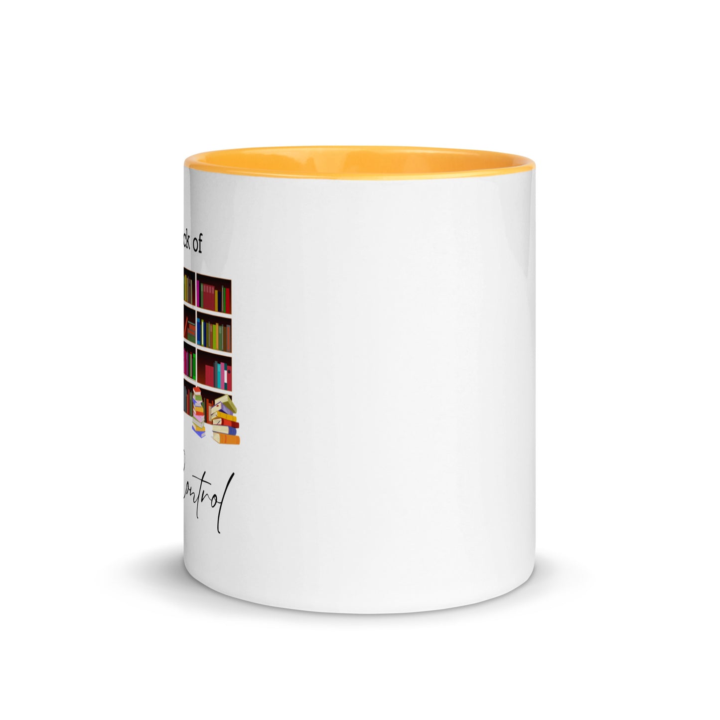 Shelf Control Mug with Color Inside