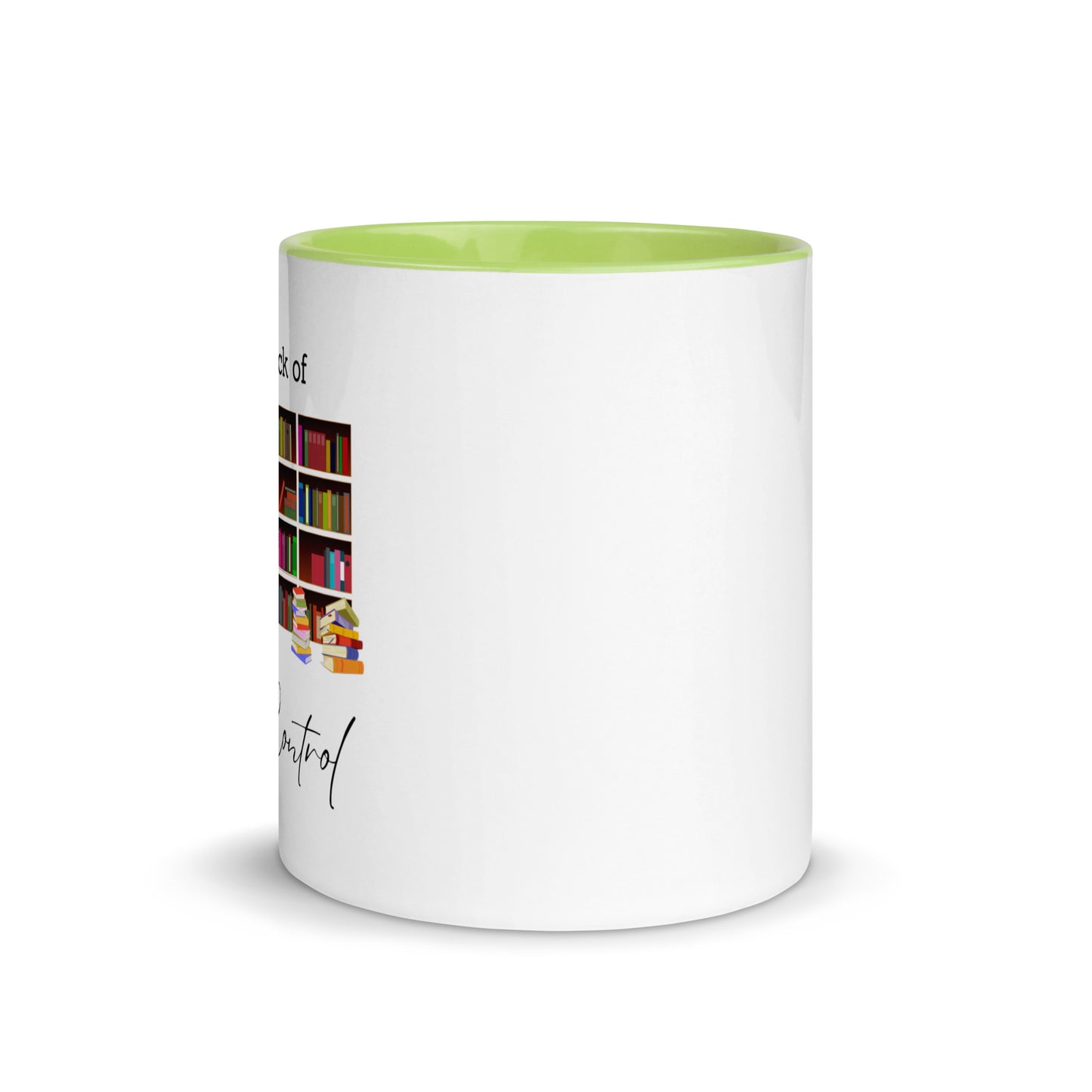 Shelf Control Mug with Color Inside