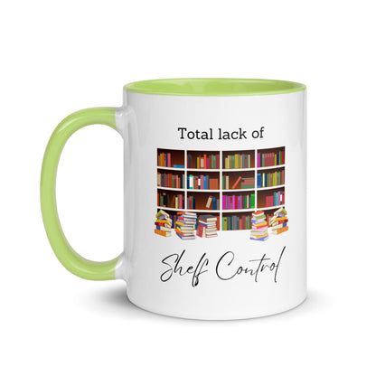 Total lack of shelf control Mug with Color Inside