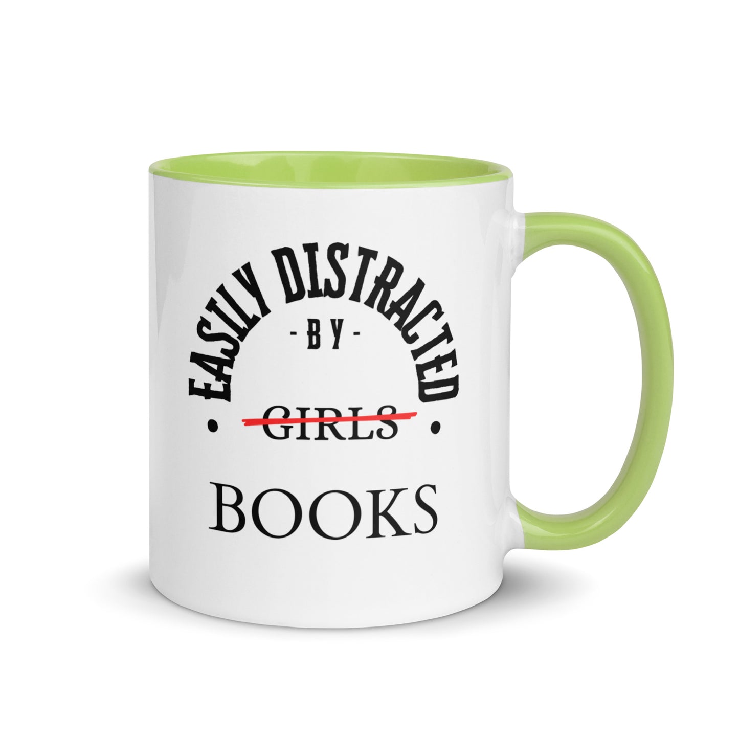 Easily Distracted By Books Mug